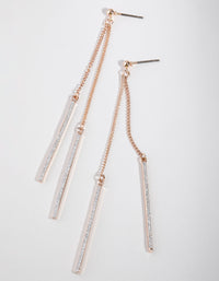 Rose Gold Drop on Chain Drop - link has visual effect only
