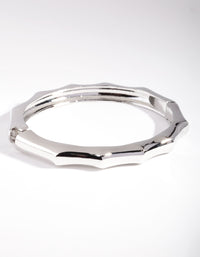 Silver Bamboo Bangle - link has visual effect only