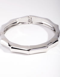Silver Bamboo Bangle - link has visual effect only