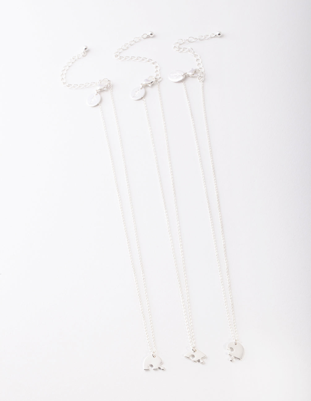 Silver Puzzle Necklace Pack
