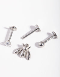 Surgical Steel Diamante & Bee Flat Back Pack - link has visual effect only