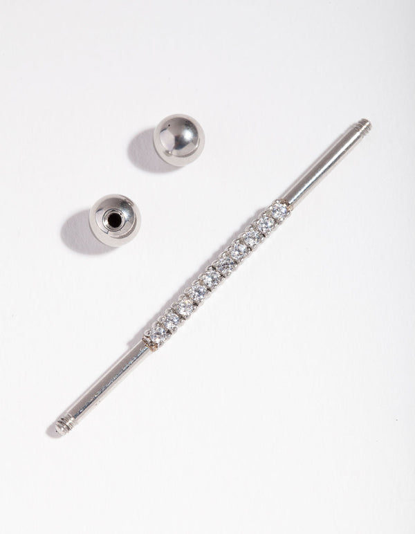 Surgical Steel Cubic Zirconia Industrial Bar