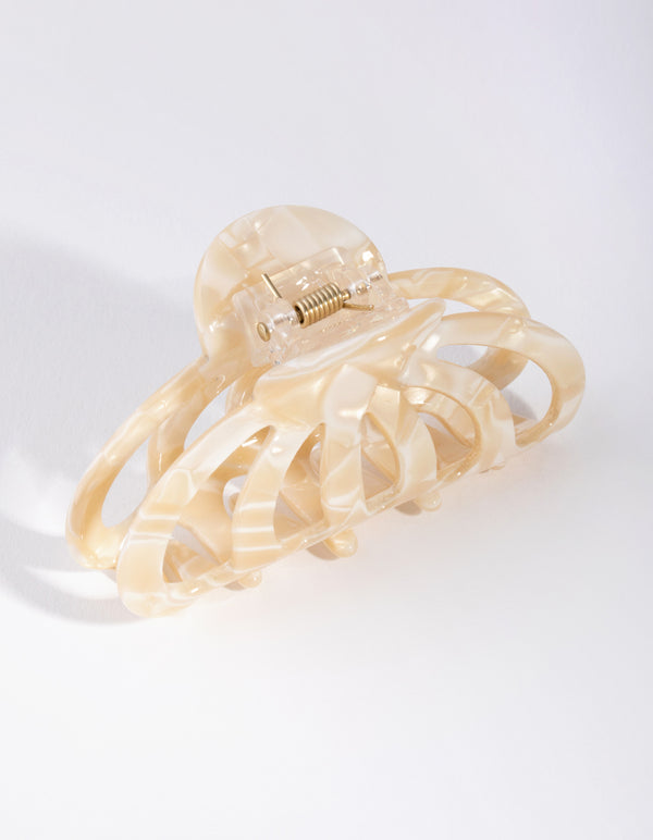 Orange Swirl 5-Hole Claw