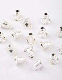 Silver Earring Backs 16-Pack - link has visual effect only