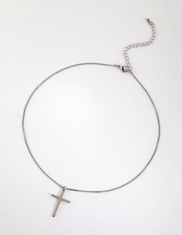 Surgical Steel Layered Curb Necklace
