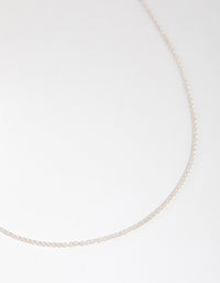 Sterling Silver Twist Chain Necklace - link has visual effect only