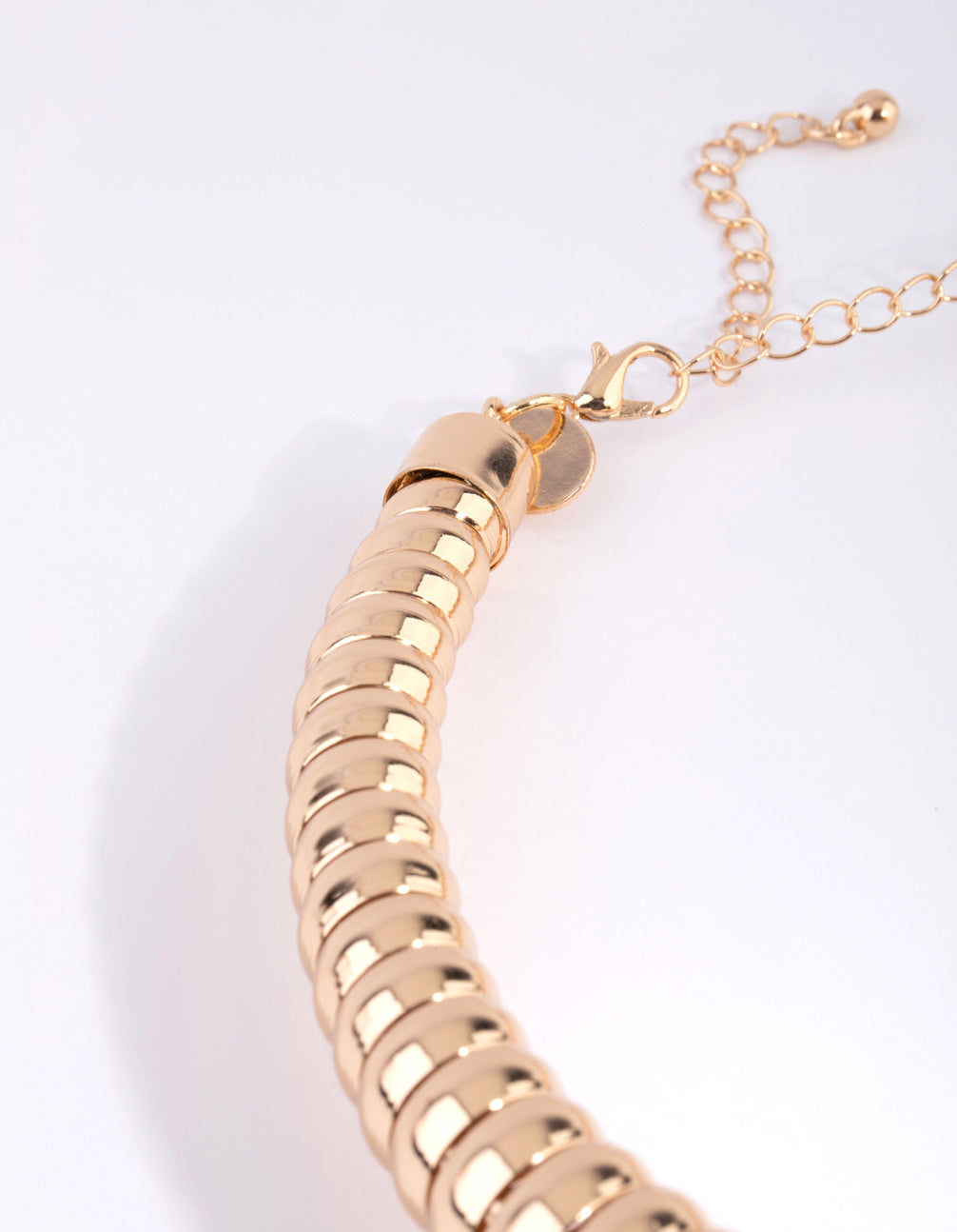 Gold Spiral Choker