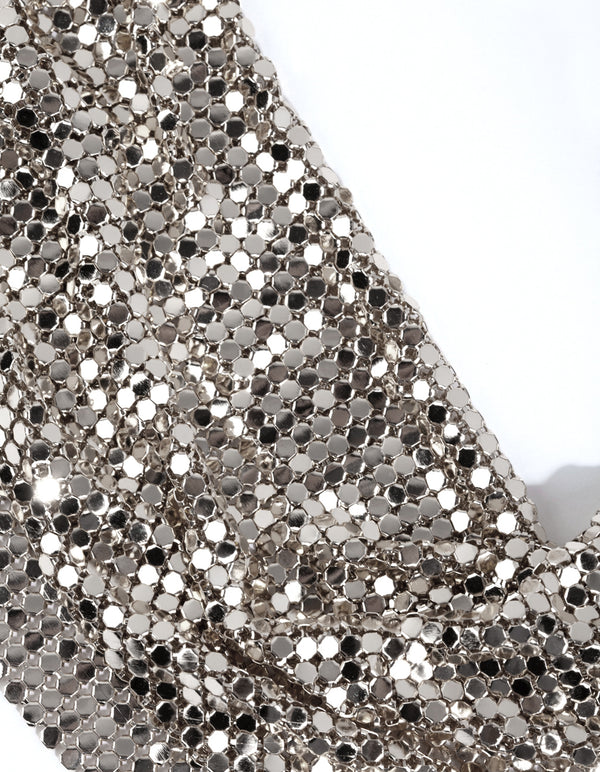 Silver Chainmail Choker