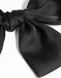 Black Bow Clip - link has visual effect only