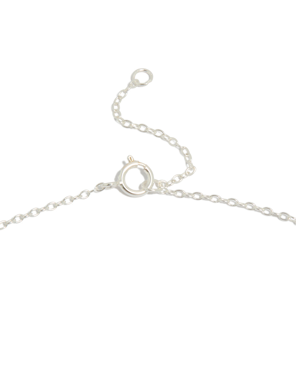 Sterling Silver Pave Butterfly Necklace