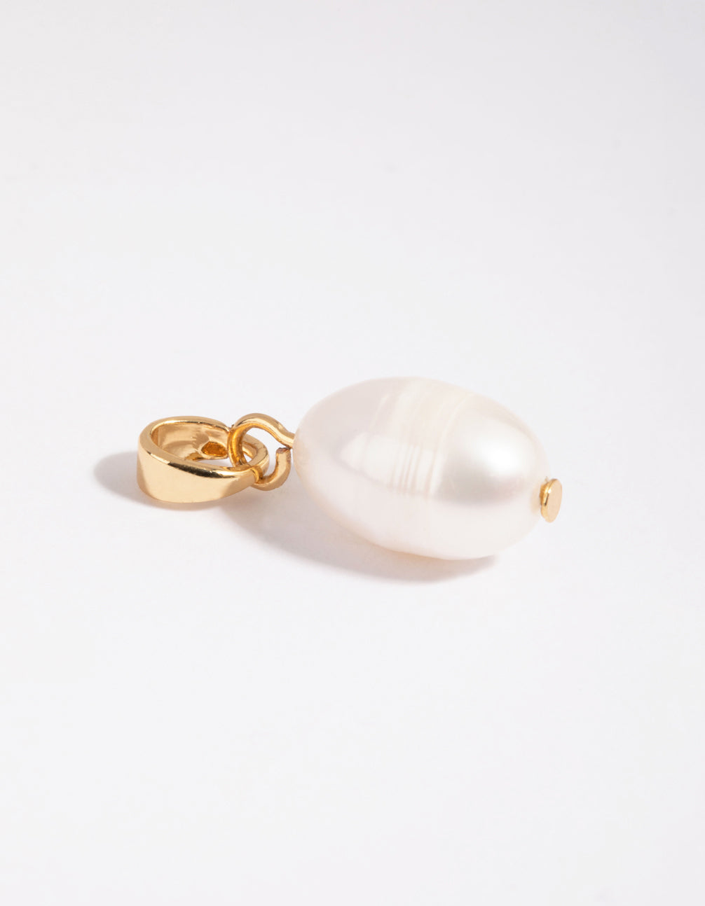 Gold Plated Freshwater Pearl Charm