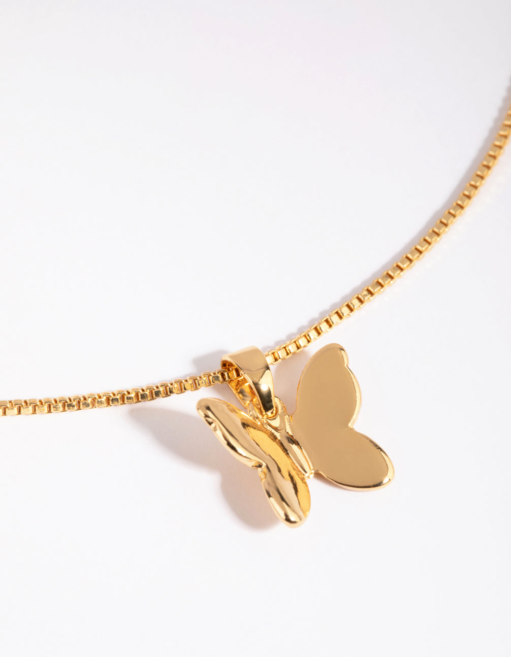 Gold Plated Butterfly Charm