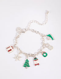 Kids Festive Sleigh Charm Bracelet - link has visual effect only