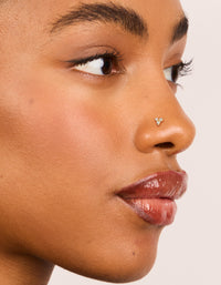 Titanium Diamante Nose Studs - link has visual effect only