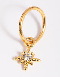 Gold Plated Titanium Crystal Star Clicker - link has visual effect only