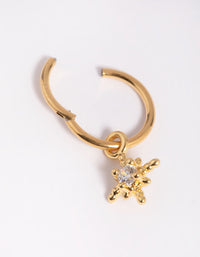 Gold Plated Titanium Crystal Star Clicker - link has visual effect only