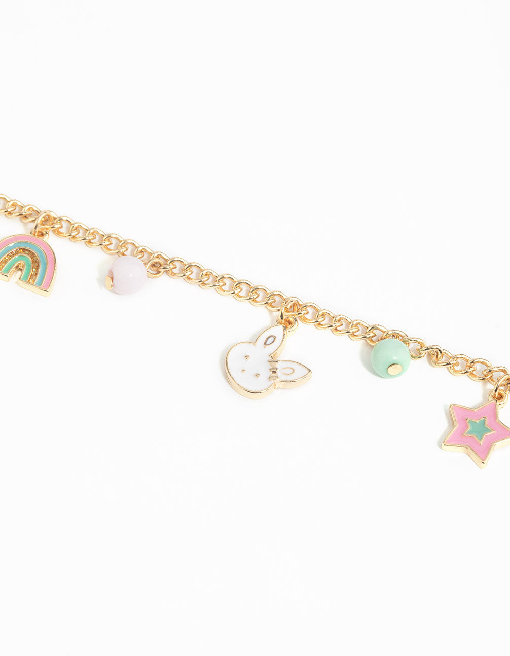 Kids Bunny Charm Bracelet