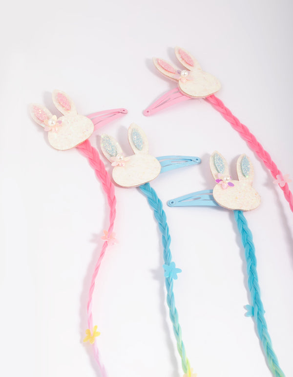 Kids Bunny Snap Clips