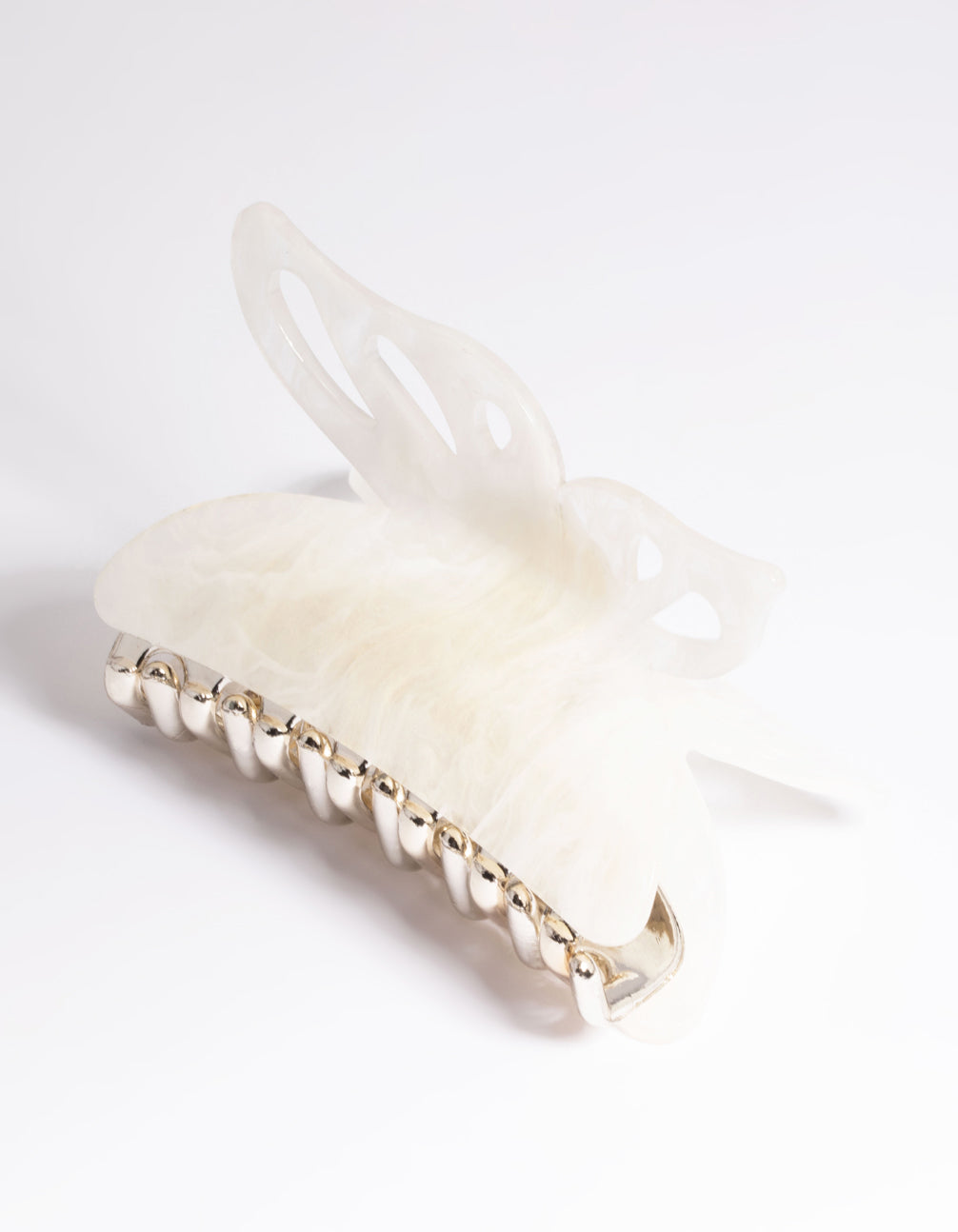White Marble Butterfly Claw
