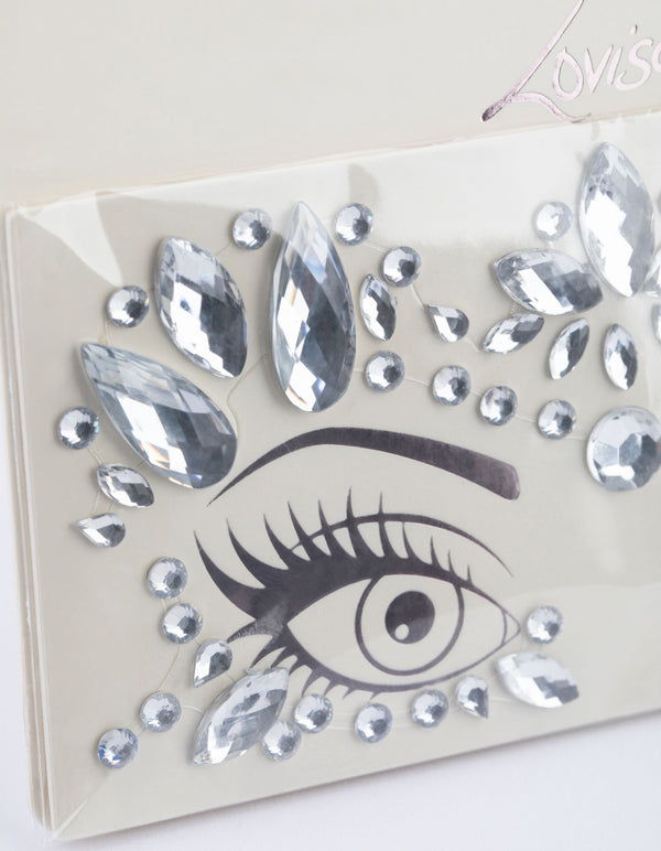 Colourful Statement Face Jewels