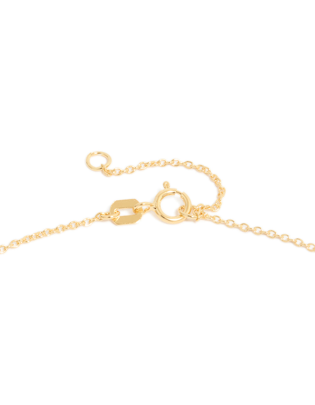 Gold Plated Sterling Silver Cubic Zirconia Heart Necklace
