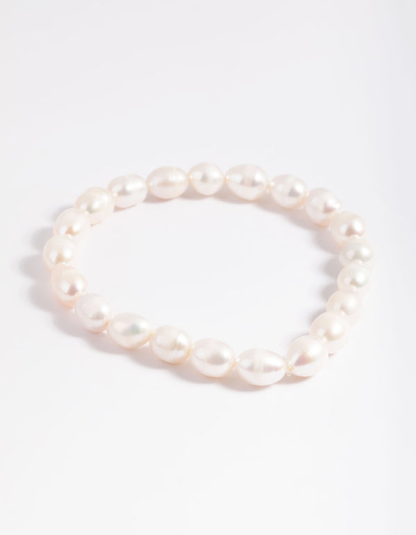 Freshwater Pearl Stretch Bracelet