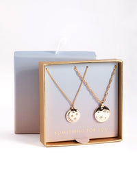 Gold Celestial Disc Necklace Pack - link has visual effect only