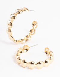 Gold Multi Circle Hoop Earrings - link has visual effect only