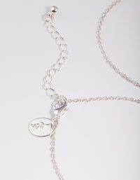 Silver Classic Diamante Circle Bracelet Pack - link has visual effect only