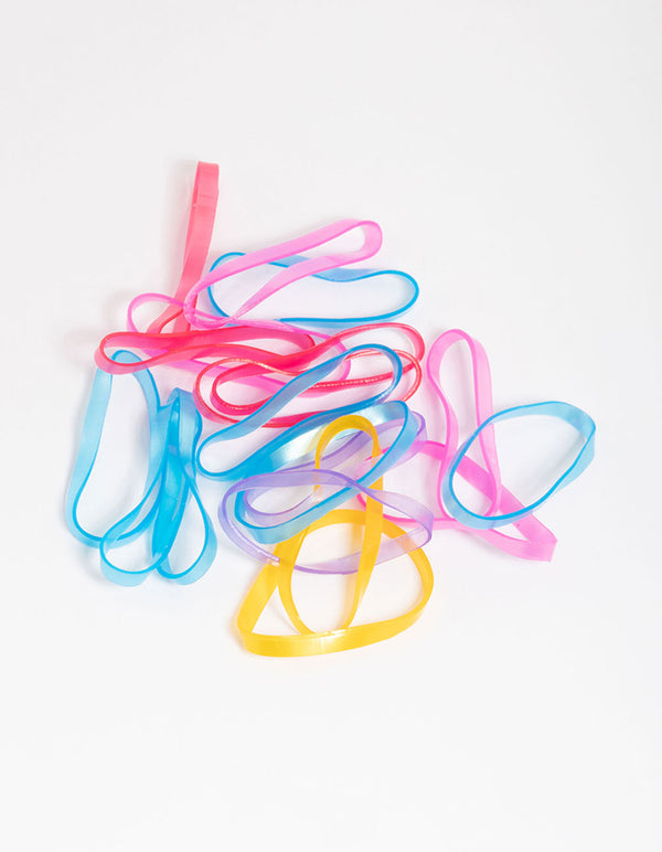 Bright Mini Hair Elastics 60-Pack