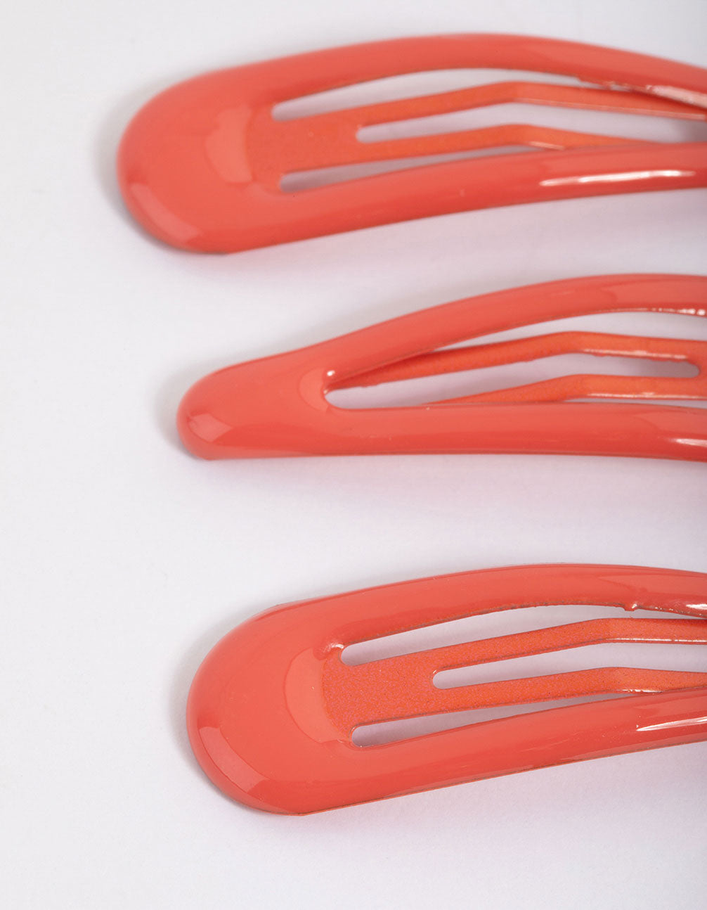 Coated Red Bubble Snap Clip Pack
