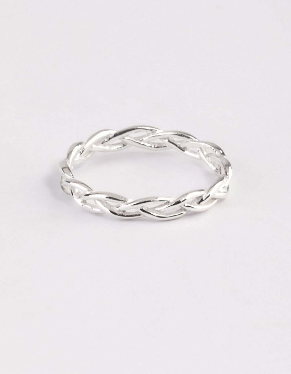 Sterling Silver Braided Ring