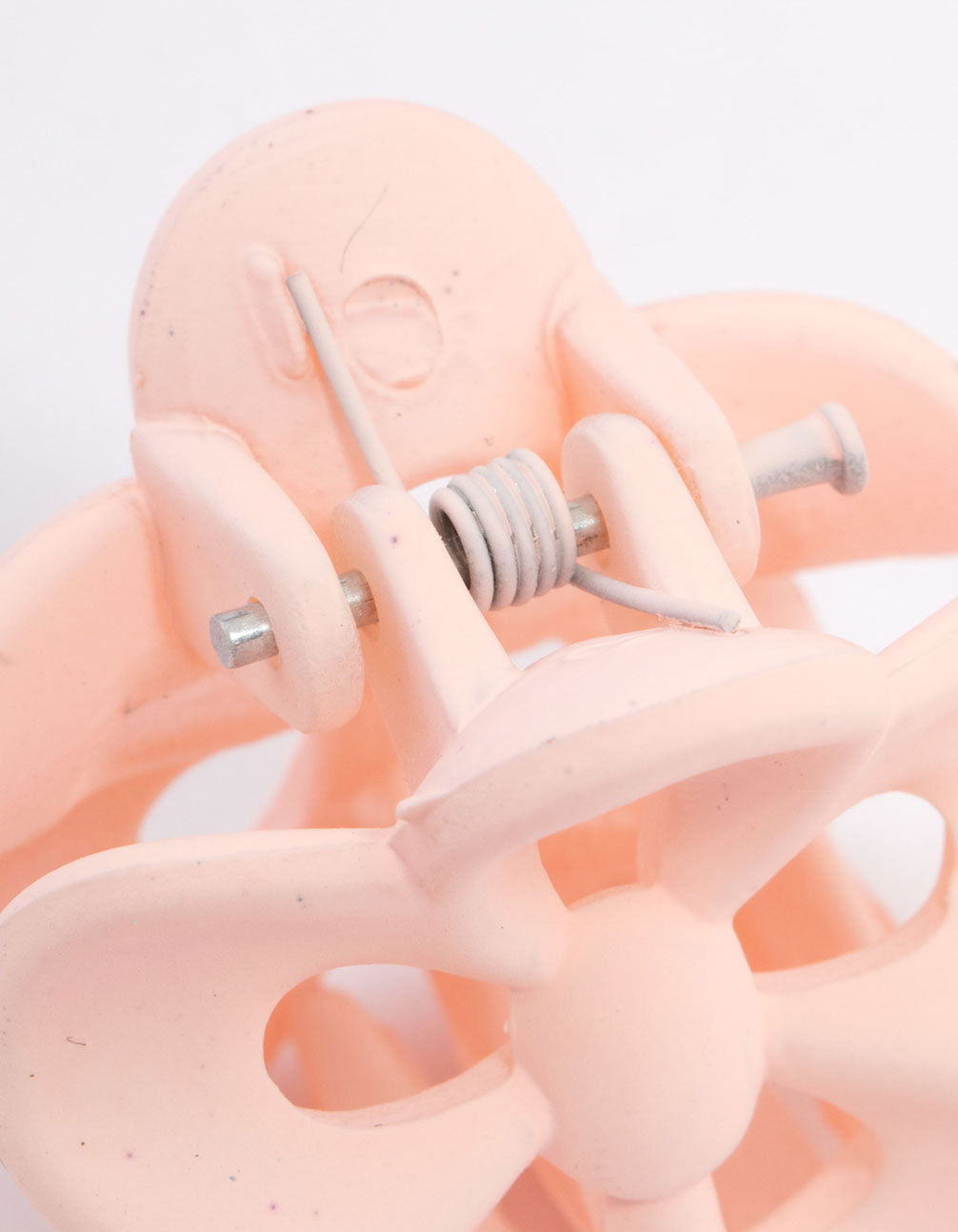 Blush Mini Frangipani Claw Clip