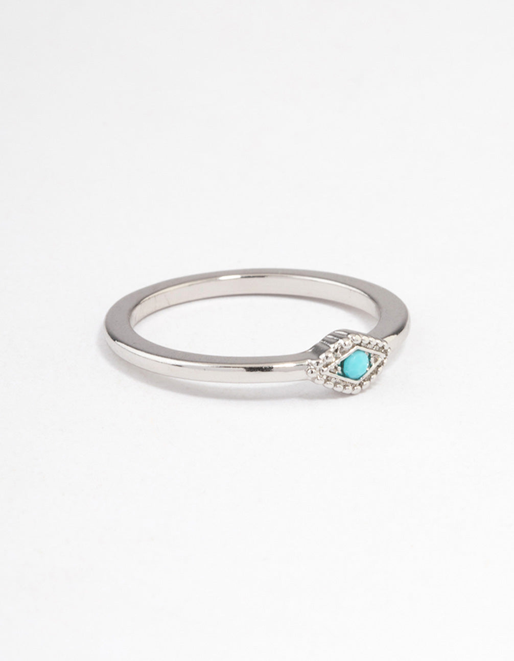 Silver Intricate Eye Ring