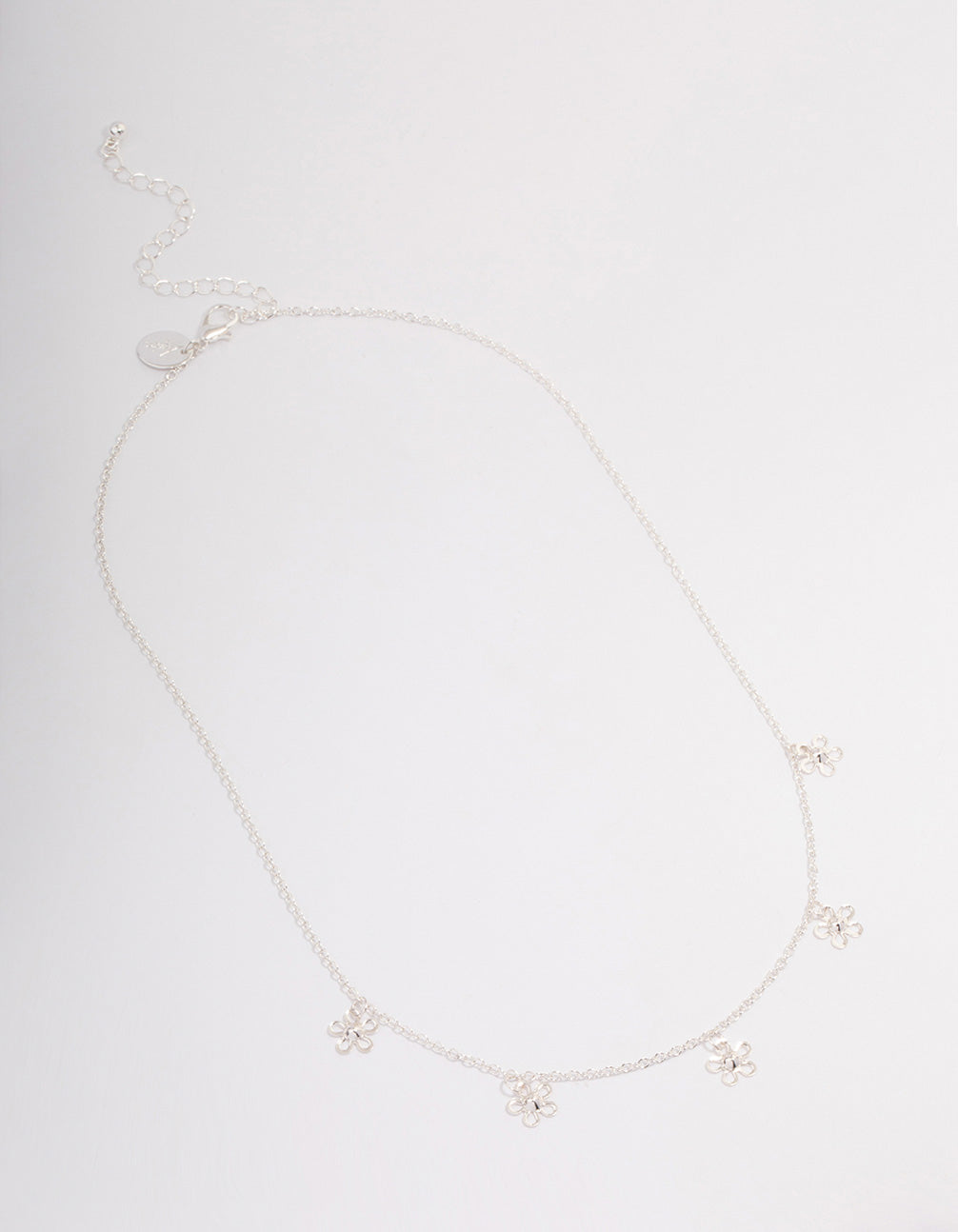 Silver Daisy Garden Necklace