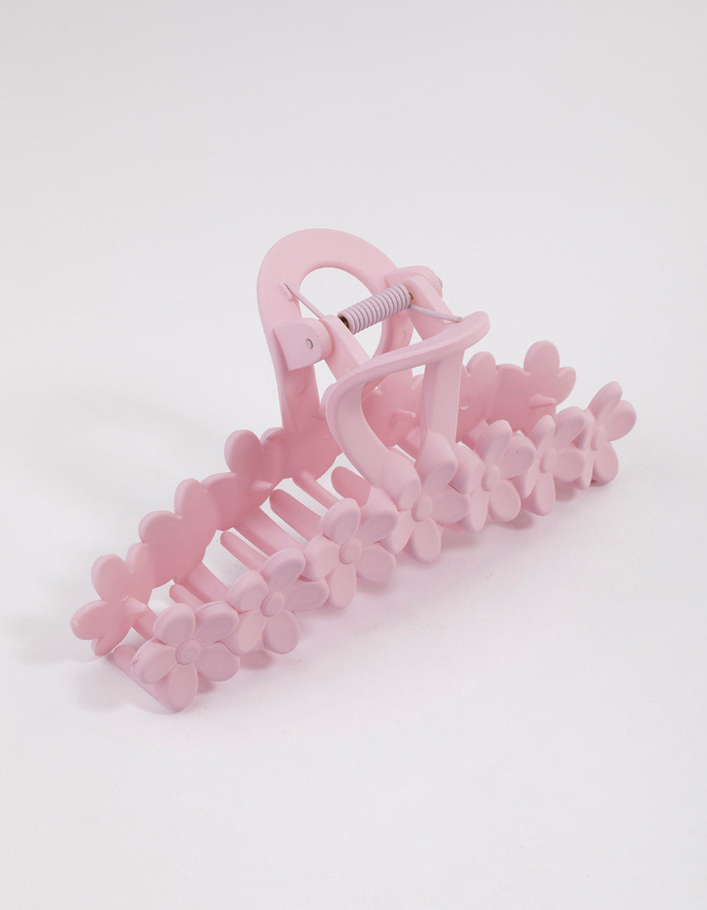 Blush Multi Flower Claw Clip