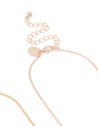 Mixed Metal Heart & Bow Necklace Pack - link has visual effect only