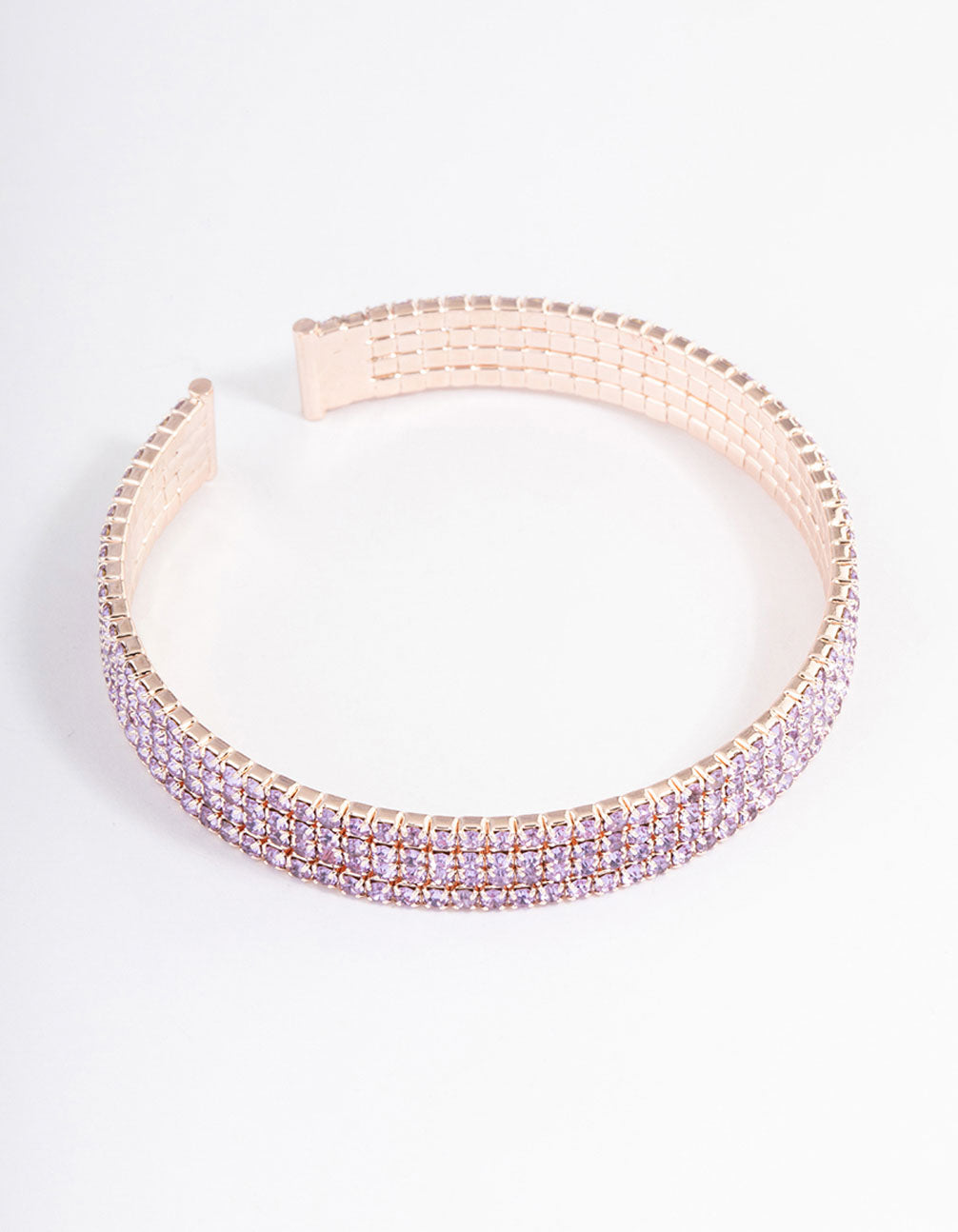 Rose Gold Classic Cup Chain Wrist Cuff