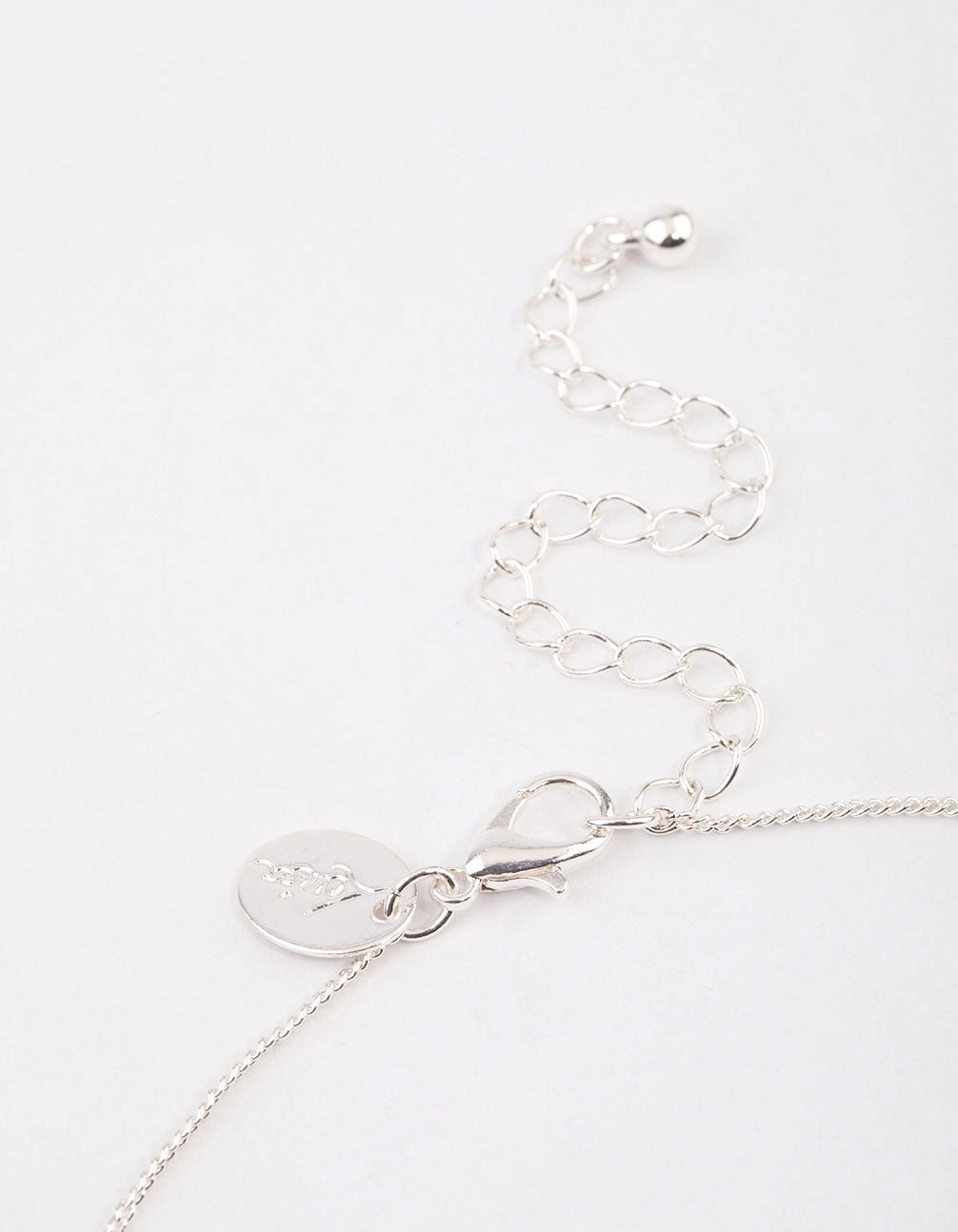 Silver Puffy Heart Necklace & Polishing Set