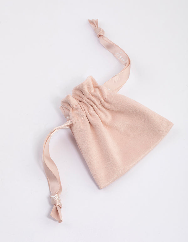 Blush Polishing Cloth Bag