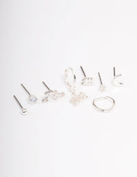 Silver Plated Aquarius Earring Pack - link has visual effect only