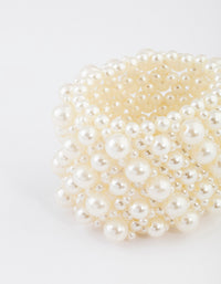 Gold Luxe Multi Pearl Bracelet - link has visual effect only