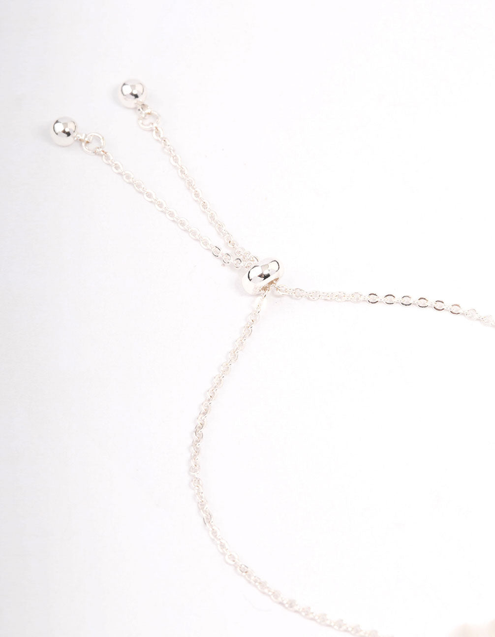 Silver Plated Gemini Script Bracelet