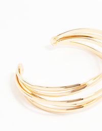 Gold Interlaced Wrist Cuff - link has visual effect only