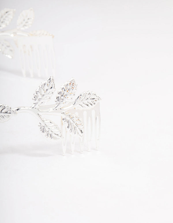 Silver Detailed Vine Headband