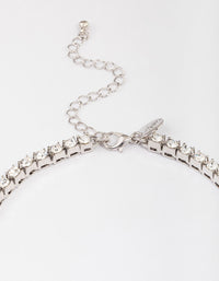 Silver Spark Short Necklace - link has visual effect only