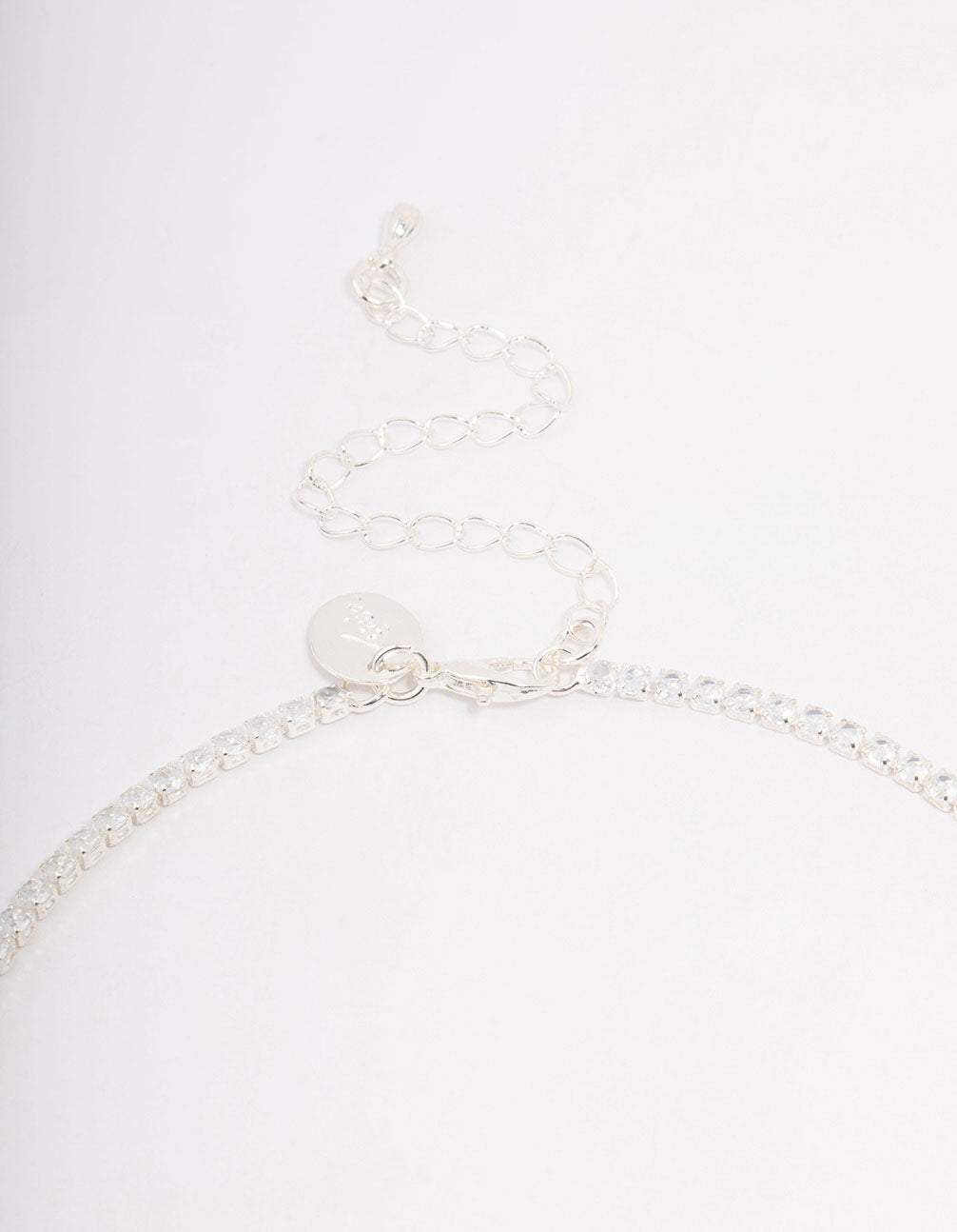 Silver Statement Flower Necklace