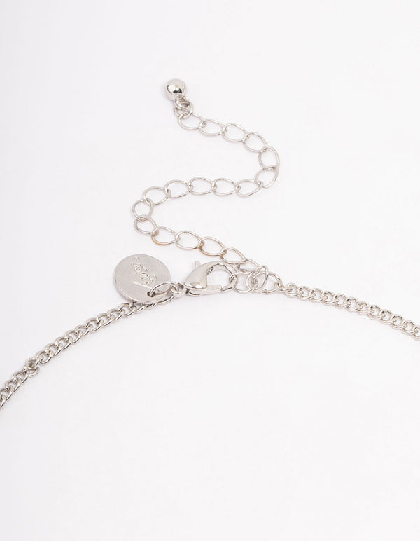 Silver Textured Coin Jewellery Set