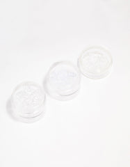 Mixed Silicone Ear Backs 3 Tier Tub