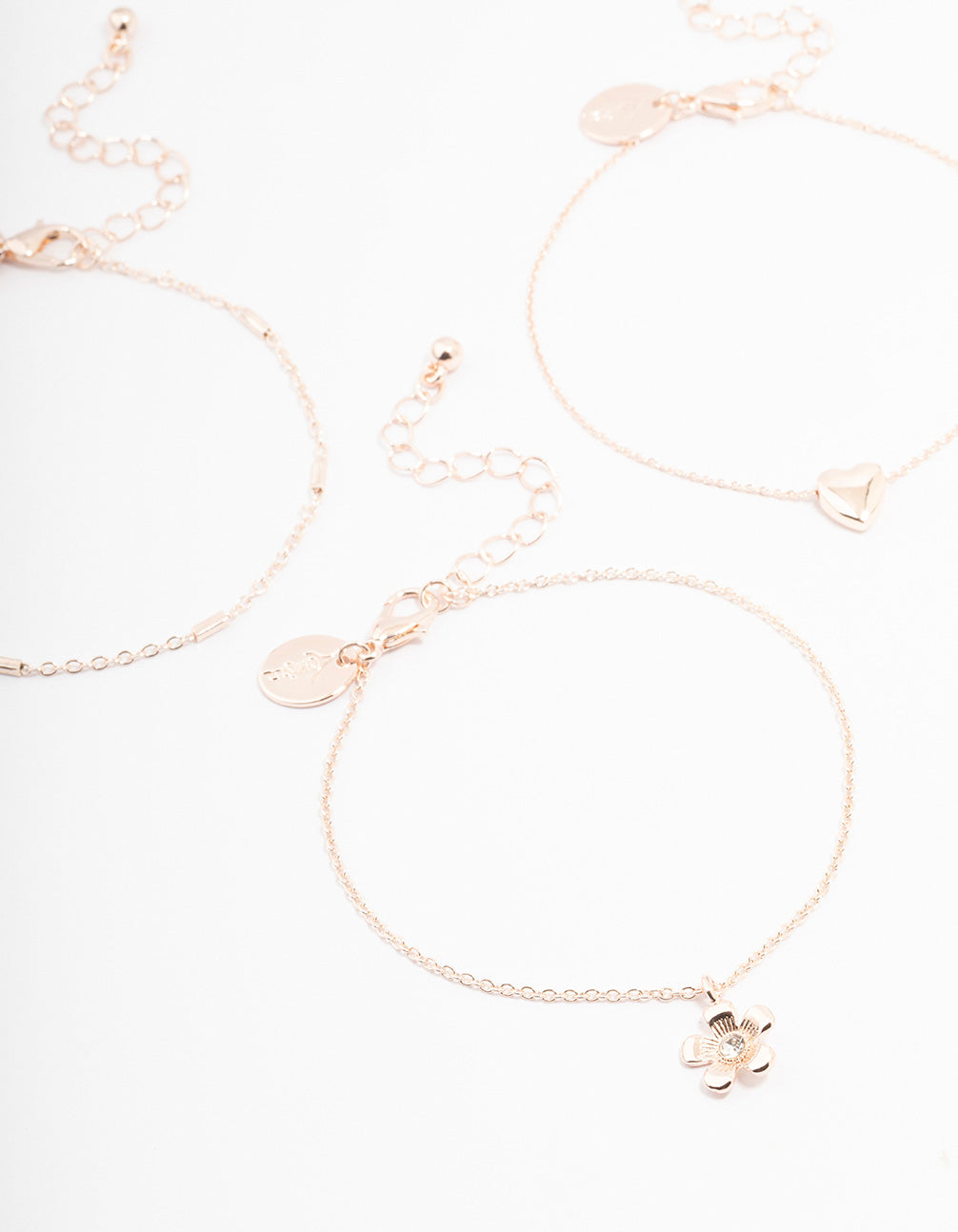 Rose Gold Timeless Bracelet 3-Pack